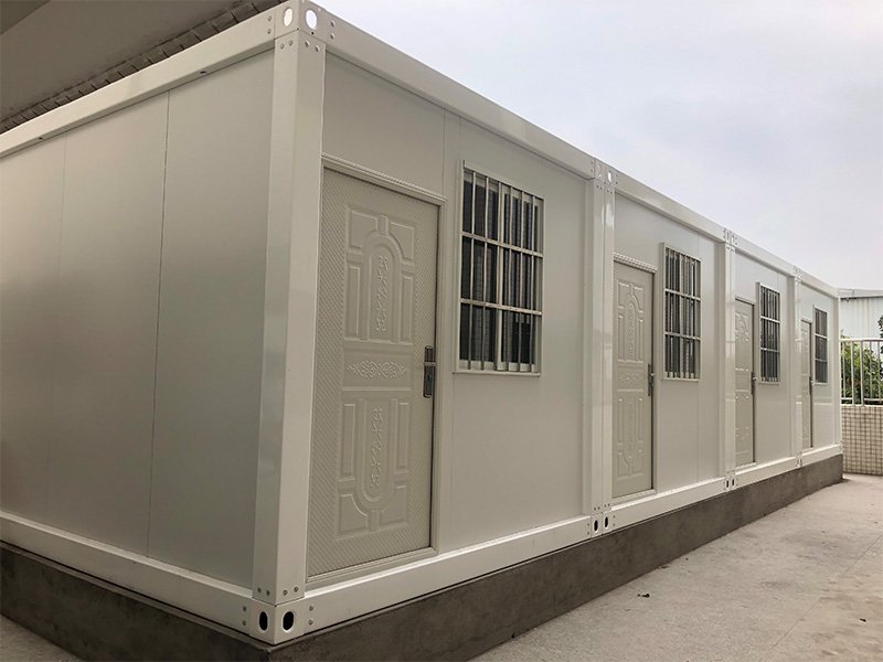 Points to note when installing and using Flat packed container
